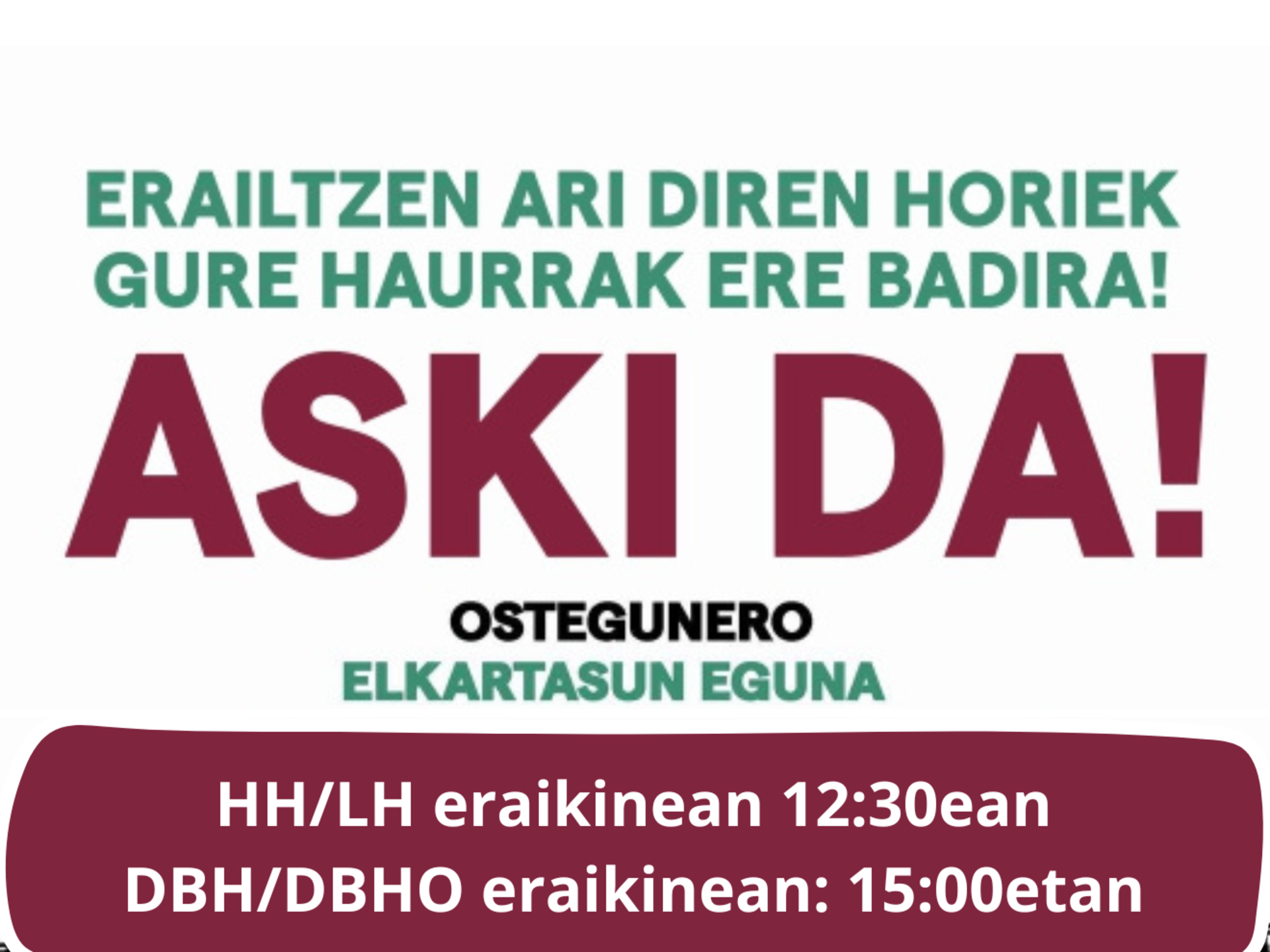 gure haurrak